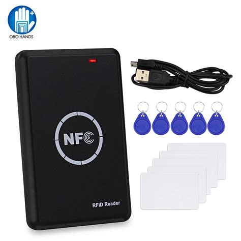 nfc reader aliexpress|125KHz 13.56MHz NFC Smart Card Reader Writer RFID Copier .